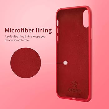 Amazon.com: OTOFLY for iPhone X Case, [Silky and Soft Touch Series