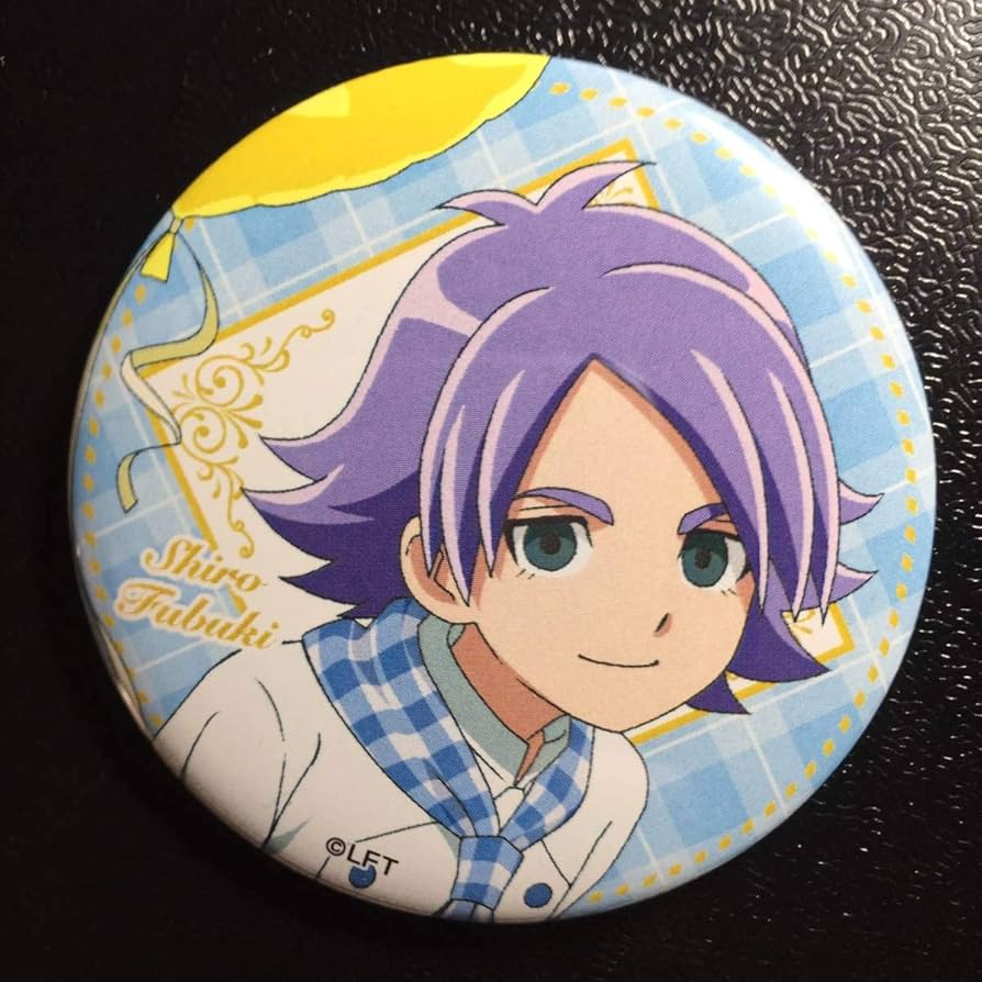 吹雪士郎 缶バッジ イナズマイレブン くじ引き堂 吹雪士郎 缶バッジ 15個