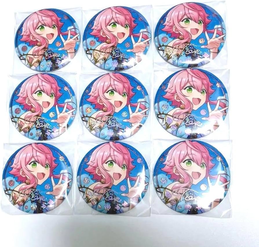 あんスタ 姫宮桃李 シャッフル 缶バッジ 開花後 78個 あんスタ 姫宮