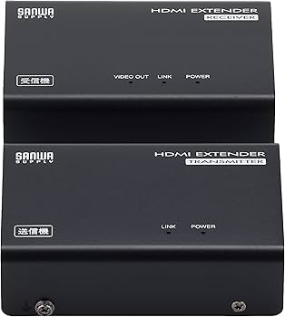 Amazon.co.jp: サンワサプライ HDMIエクステンダー(セットモデル) VGA