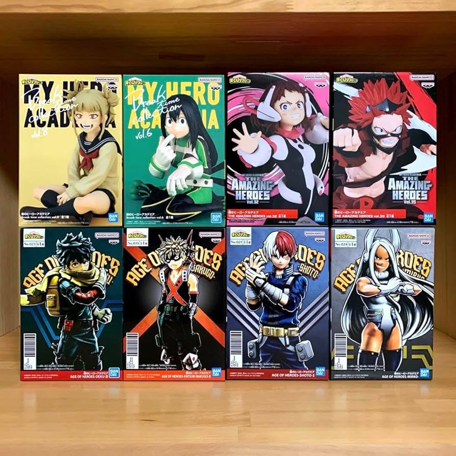 Amazon.co.jp: フィギュア デク 爆豪 轟 ミルコ トガヒミコ 梅雨 お茶