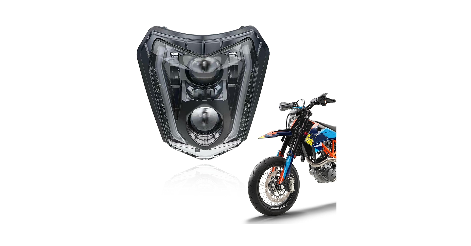 KTM ヘッドライト ショートフェンダー モタード