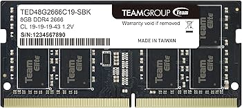 TEAMGROUP Elite DDR4 8GB Single 2666MHz PC4-21300 CL19 Unbuffered
