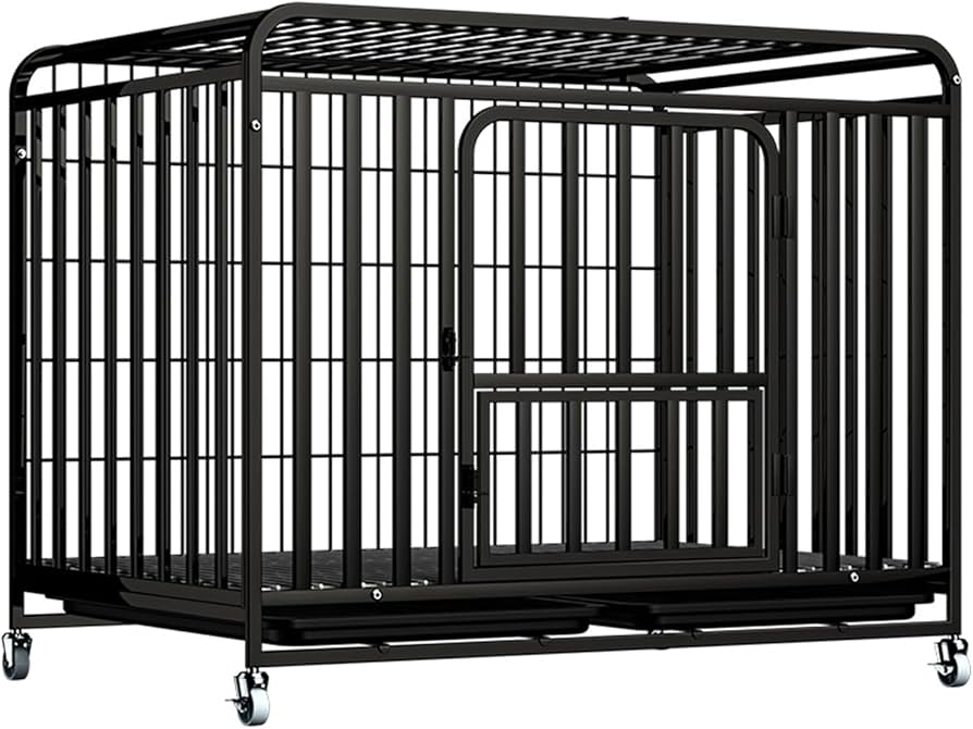 犬用ダブルケージ ハウス クレート ZXDRYBHD 犬用クレート、猫 ハウス