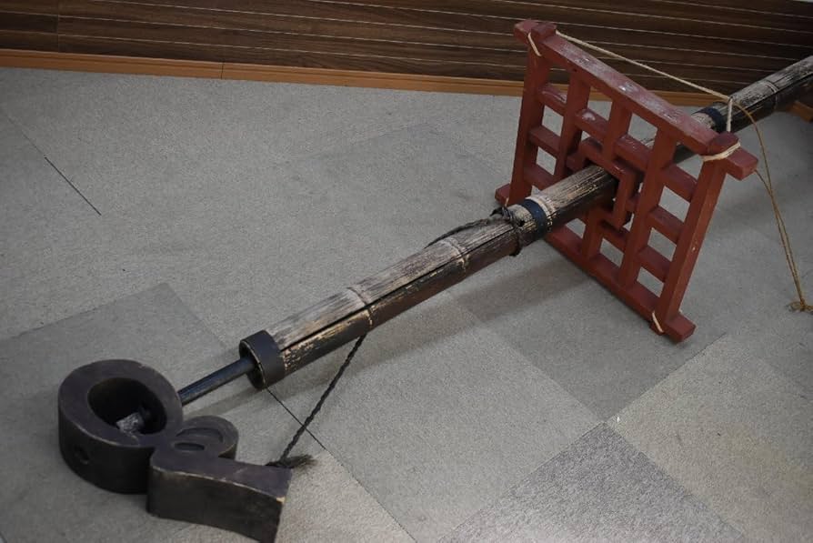 Amazon.co.jp: 火棚付竹自在鉤蔵出し囲炉裏時代物古民家古民具昭和