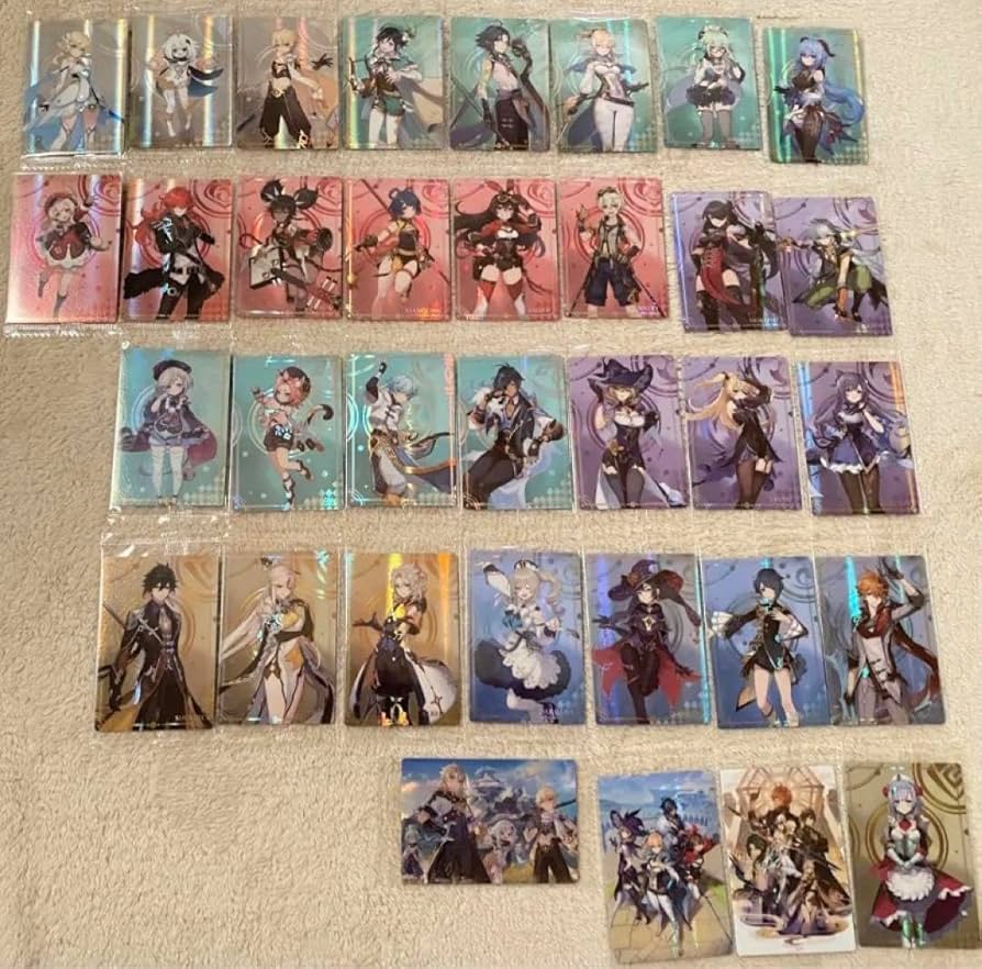 原神 メタルカード第1弾コンプ＆ウエハースカード オリジナル