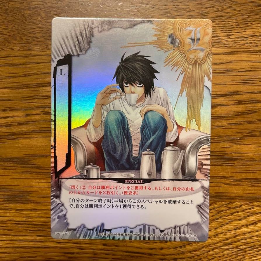 DEATHNOTE デスノート L 第1~4弾 カードセット 竜崎 NR S DEATHNOTE