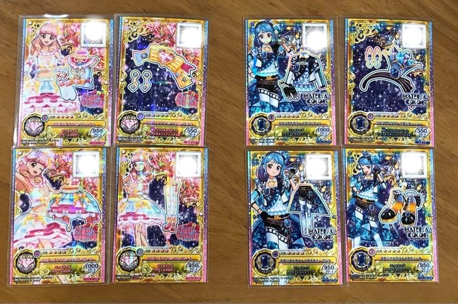 Amazon.co.jp: アイカツカード ジュエリングドレス 8枚セット 友希あい