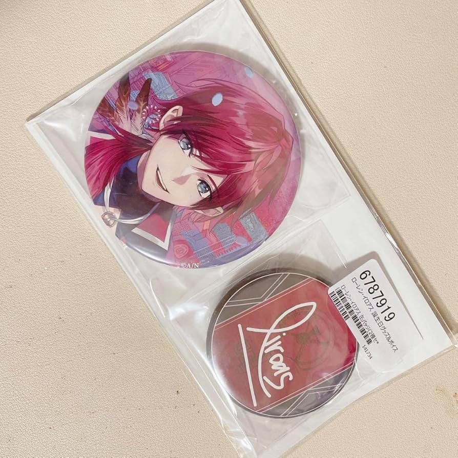 にじさんじ ローレン・イロアス 2024 誕生日缶バッジ40個 ローレン