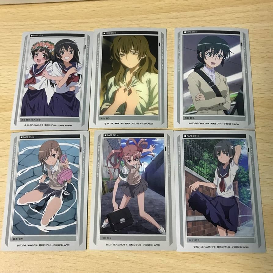 Amazon.co.jp: とある科学の超電磁砲 レールガン カード まとめ