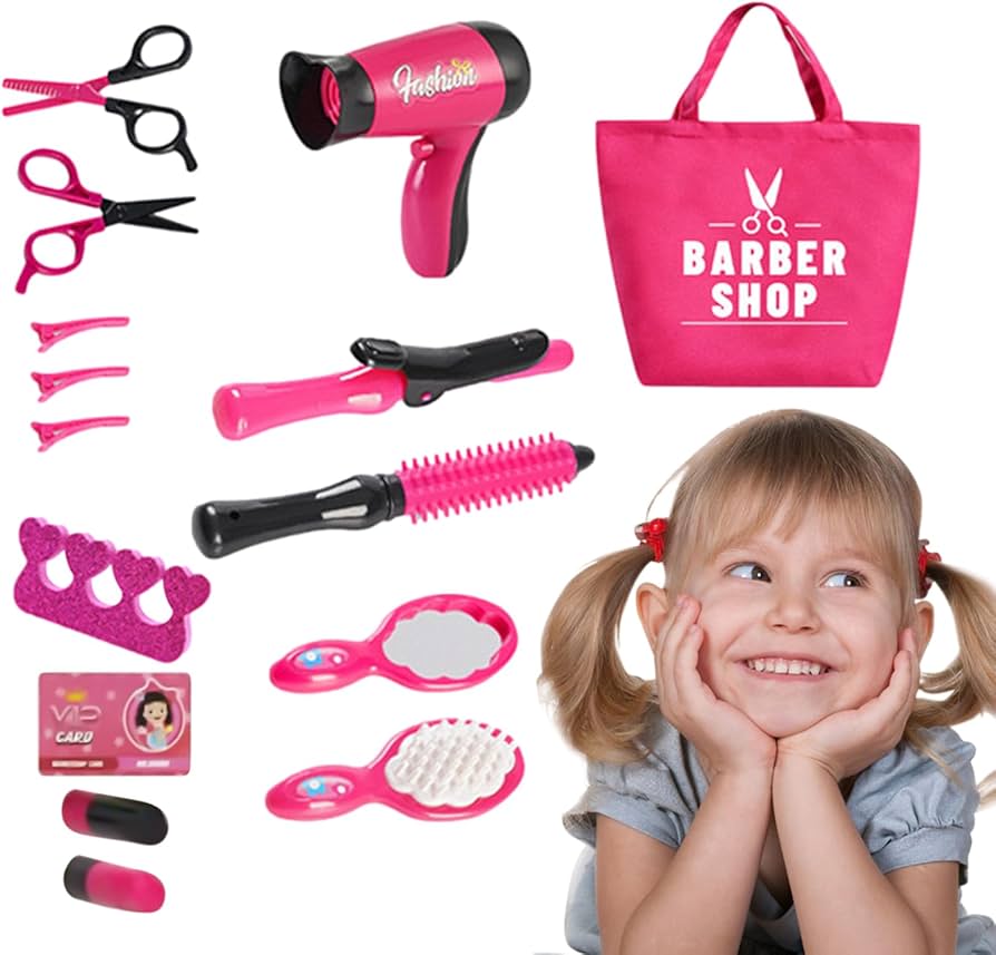 Amazon.co.jp: 子供 メイクセット 化粧品おもちゃ ヘアサロンおもちゃ