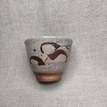 839『斑唐津 彫唐津 ぐい呑』 /骨董品 古美術 古道具 アンティーク 839