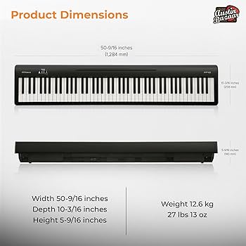 Amazon.com: Roland FP-10 Digital Piano - Black Bundle with