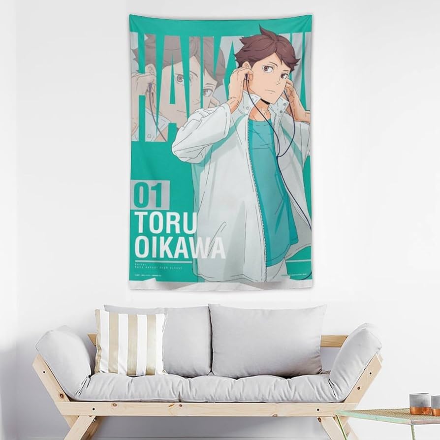 及川徹 青葉城西 ハイキュー BIGポスター タペストリー 1/6発送 及川徹