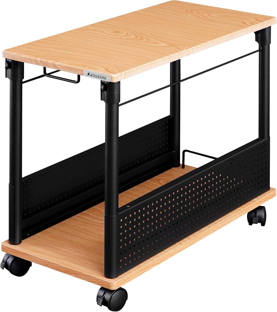 Amazon.co.jp: Bauhutte( バウヒュッテ ) 昇降式 L字デスク