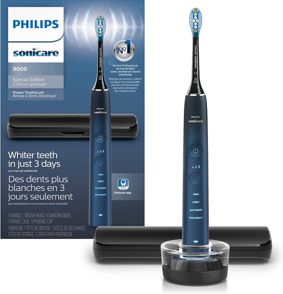 電動歯ブラシ PHILIPS Sonicare 9000 Diamond HX9911/67 Amazon.com