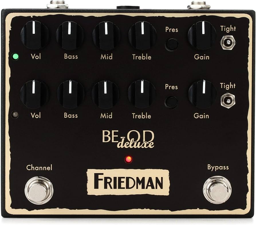 Friedman フリードマンbe-odオーバードライブ歪み系