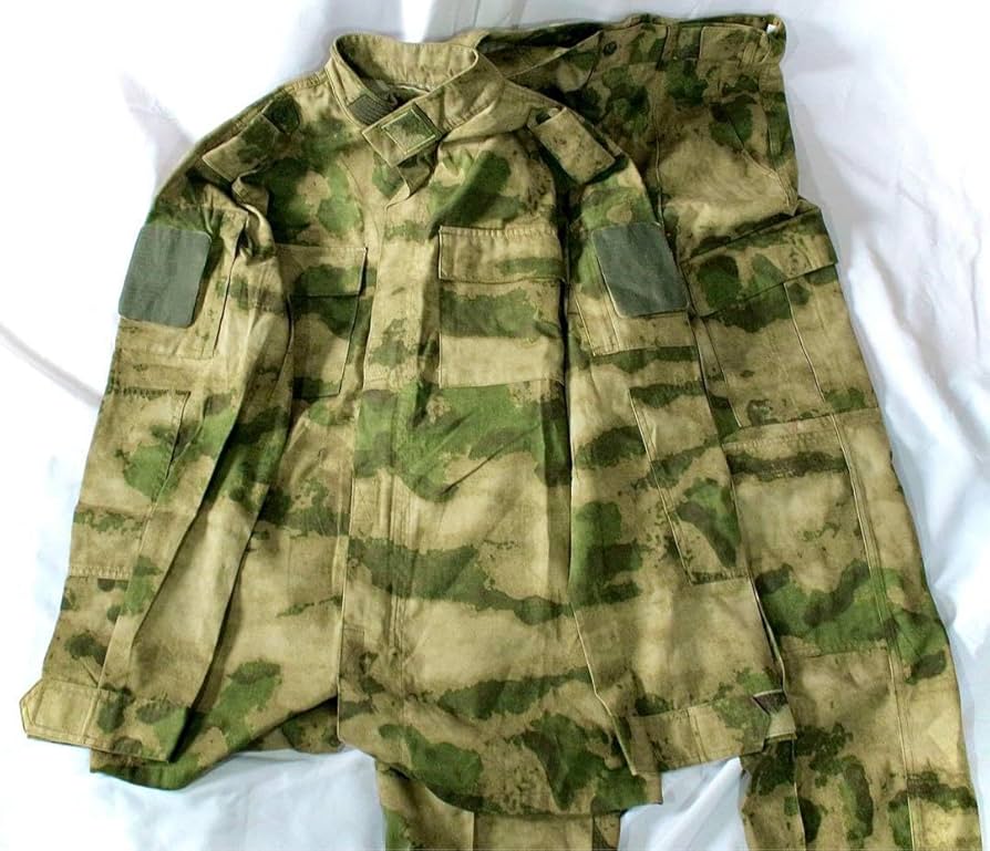 ロシア軍 実物 BTK製 国家親衛隊 特殊部隊用 Mox迷彩服 48-2 Amazon.