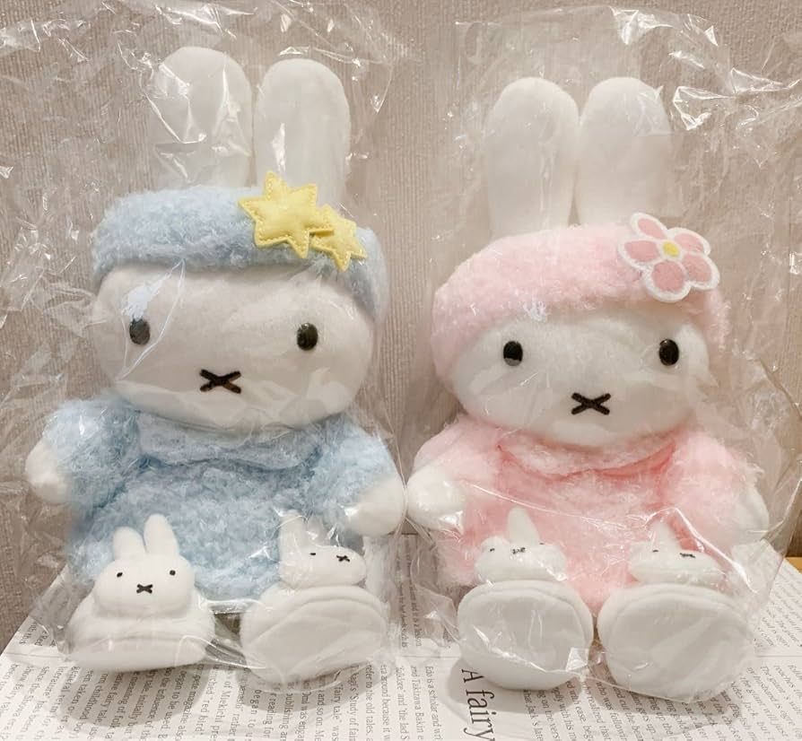 ミッフィーぬいぐるみ ルームウェア パジャマ クニャック ブルー