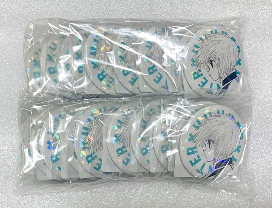 HUNTER×HUNTER ネオン オールスター缶バッジ ヨークシンシティ Amazon