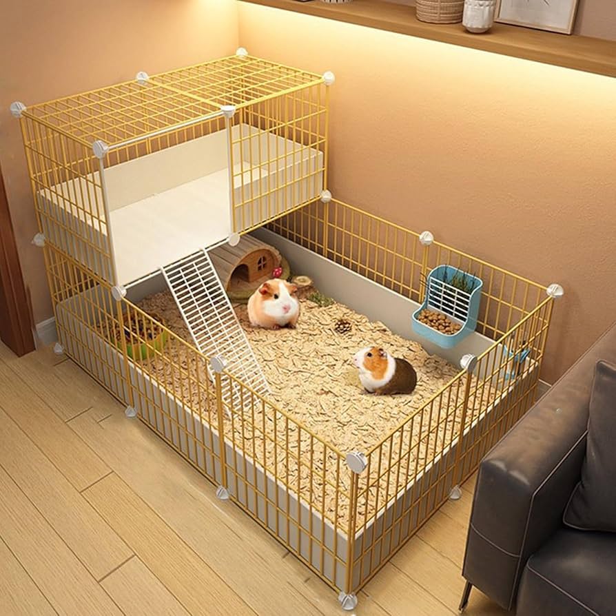 Amazon.co.jp: EHHDJ(もとし) モルモットケージ - ハリネズミ ケージ