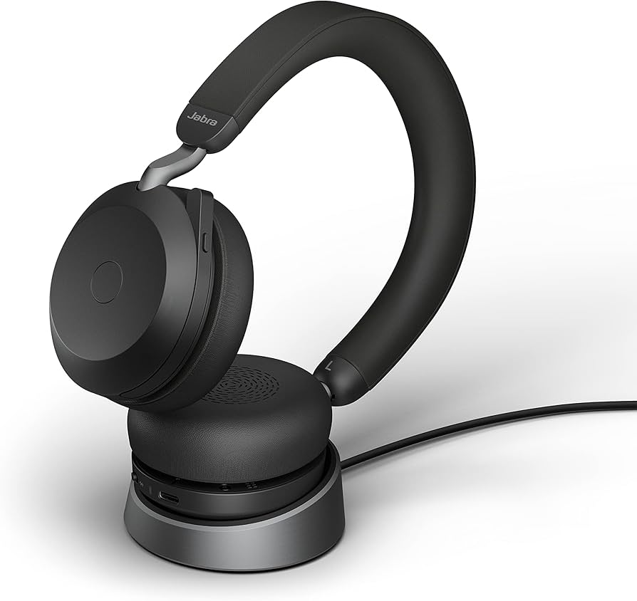 Amazon.com: Jabra Evolve2 75 PC Wireless Headset with Charging