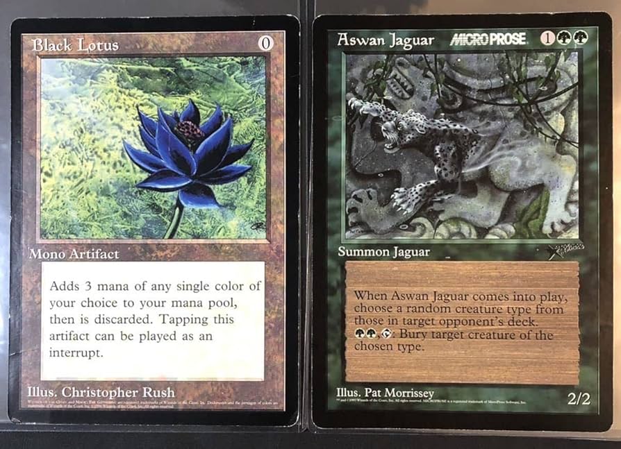 黒の防御円 mtg アーティストプルーフ ペイント ロータス MTG【Blacker