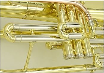 Amazon | 初心者トランペット プロのマーチングテナーBフラット