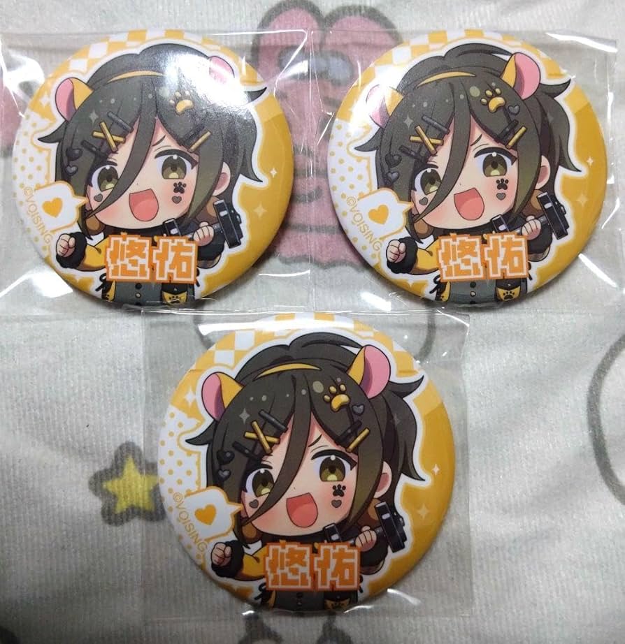 いれいす 悠佑 缶バッジ 先行販売】悠佑 活動8周年記念 缶バッジ