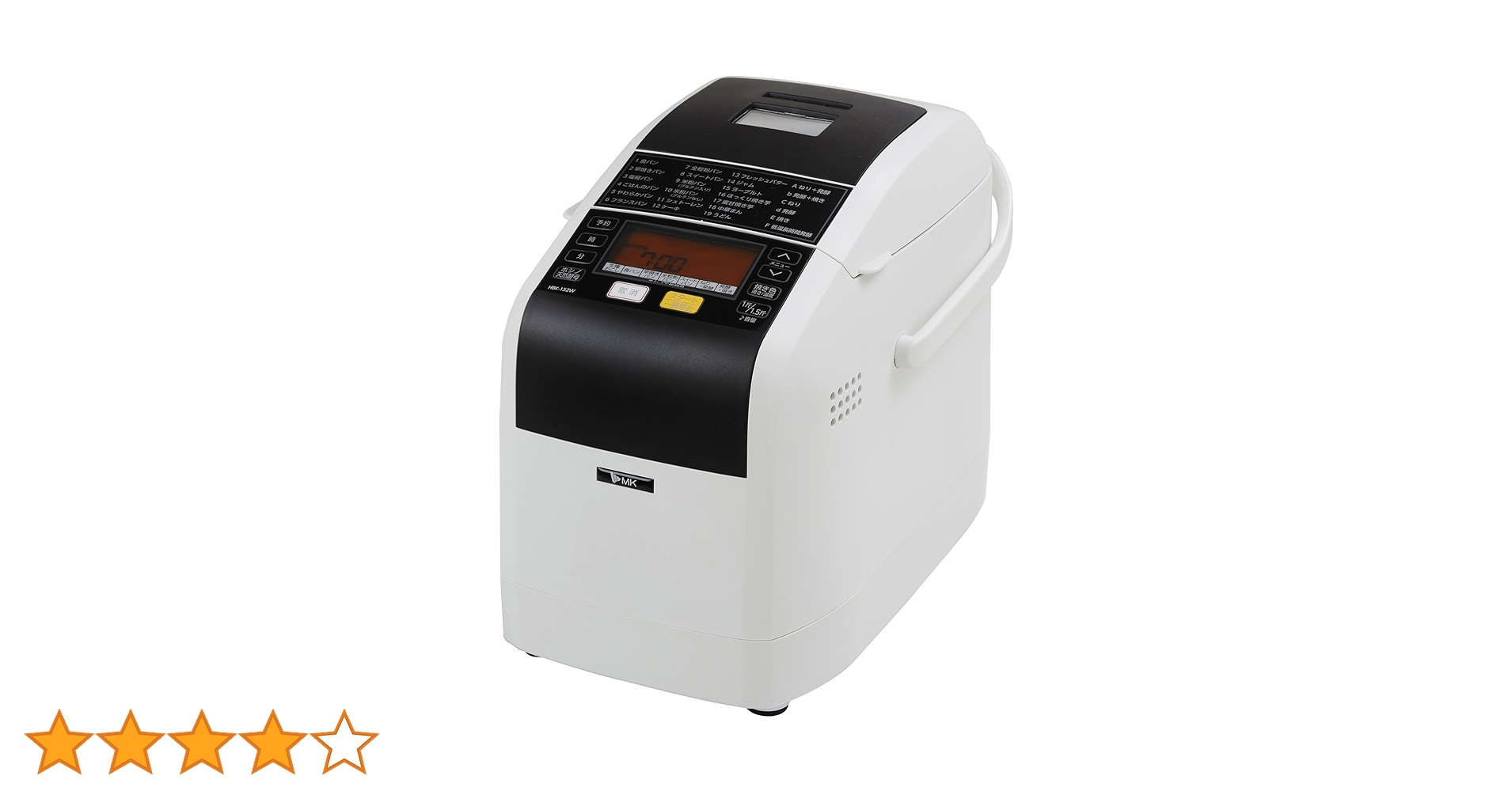 ケイ ホームベーカリー ふっくらパン屋さん 1/1.5斤 HBF-152 エムケー