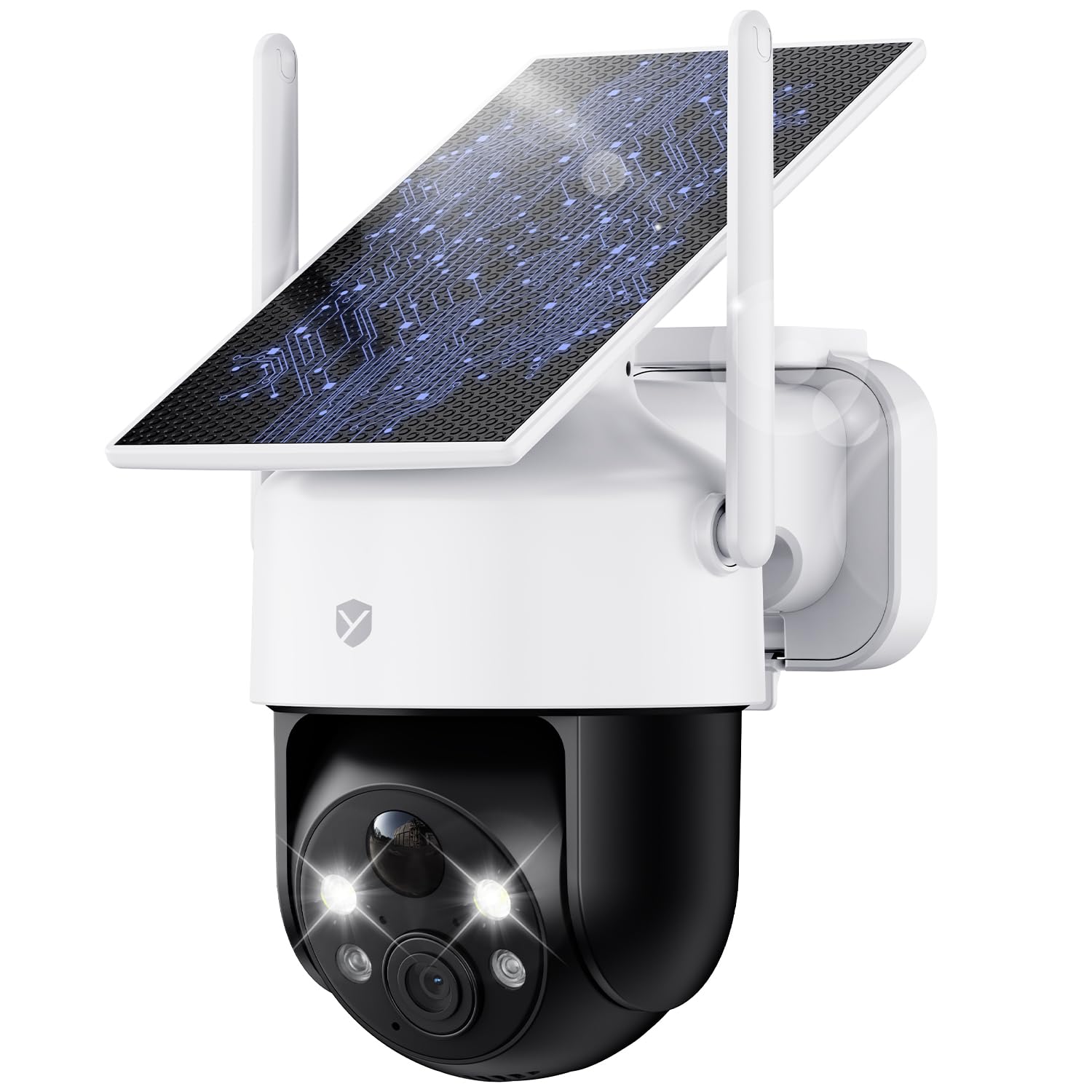 Amazon.co.jp: 【2025進化ソーラー真一体型・高効率充電】 防犯カメラ