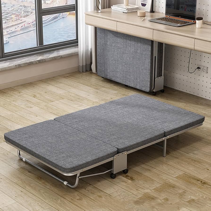 折りたたみベッド シングル LORAK 横幅80cm 耐荷重200kg Amazon.co.jp