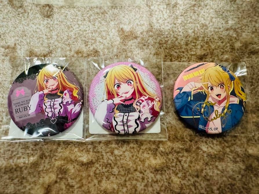 Amazon.co.jp: ベルハウス 【推しの子】 トレーディング缶バッジ ぎゅ