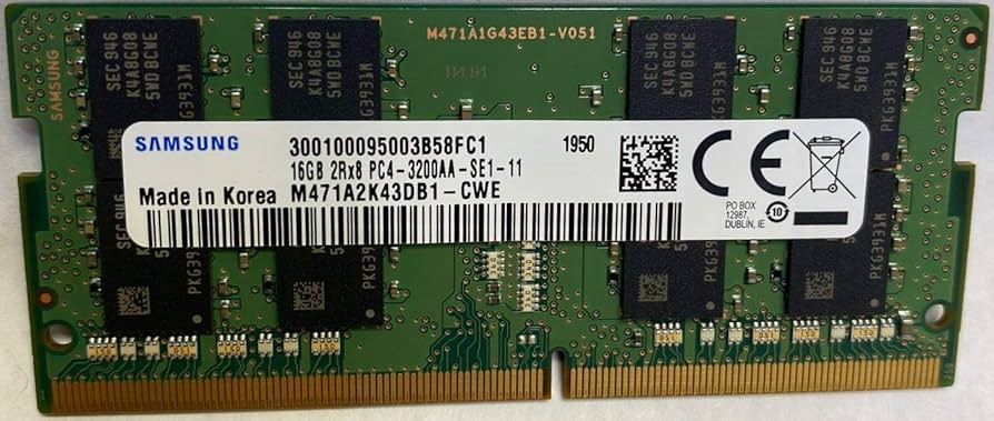 Amazon.co.jp: 16GB DDR4 3200MHz PC4-25600 1.2V 2Rx8 260-Pin SODIMM