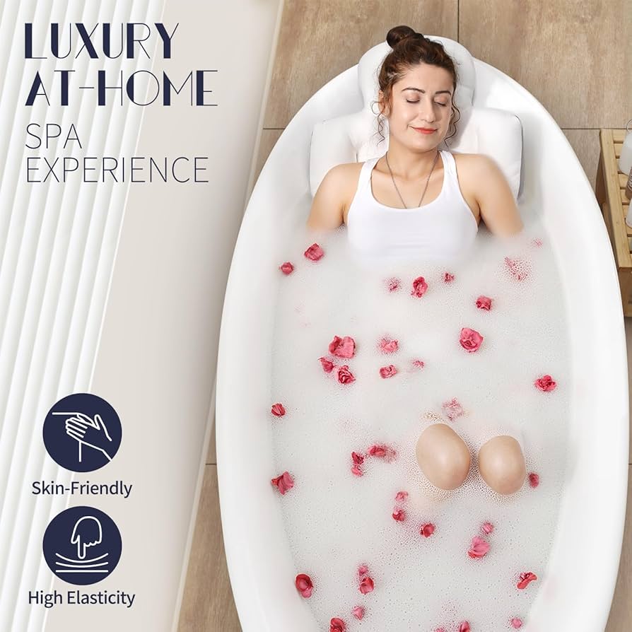 Amazon.com: Full Body Bath Pillow for Bathtub, Thick Bathtub