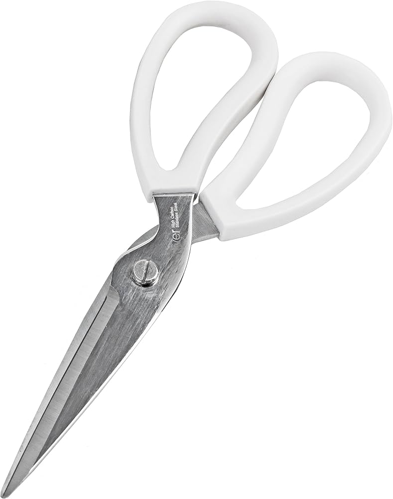 Amazon｜パール金属 キッチン バサミ ホワイト 白 River CC-8509