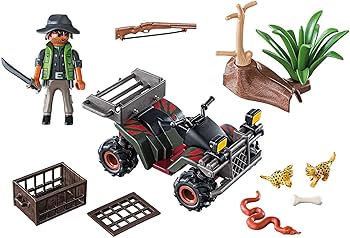 Amazon.com: Playmobil Evil Explorer with Quad [Amazon Exclusive