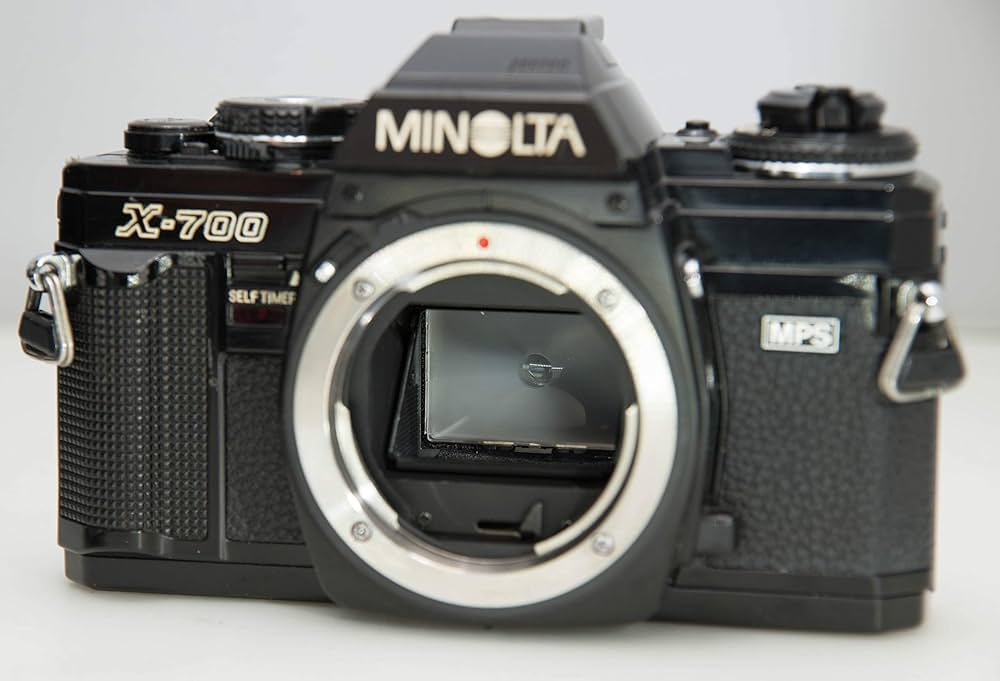 美品 MINOLTA X-700 ブラック フィルム モルト新品交換済 M630 美品
