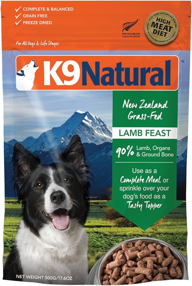 K9 Natural ラム500g x4袋セット 【公式通販】