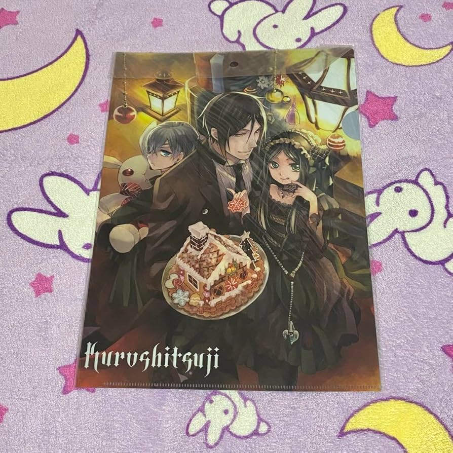 黒執事 伽羅切絵 限定特典 ミニクリアファイル 黒執事 伽羅切絵 限定