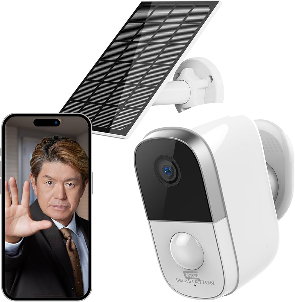 SC-MK82 B 防犯カメラ 充電式無線ネットワークカメラ SC-MU73