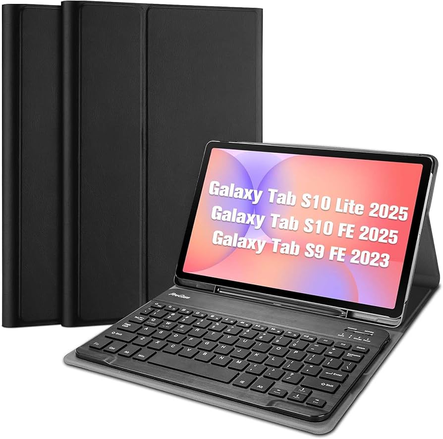 Amazon.com: ProCase Keyboard Case for Galaxy Tab S10 Lite/ S10 FE