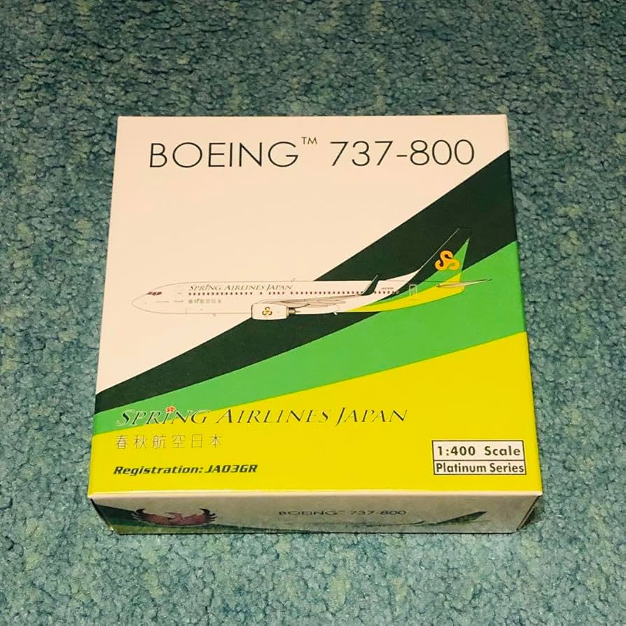 Amazon.co.jp: SPRING AIRLINES JAPAN 春秋航空日本 737-800 : おもちゃ