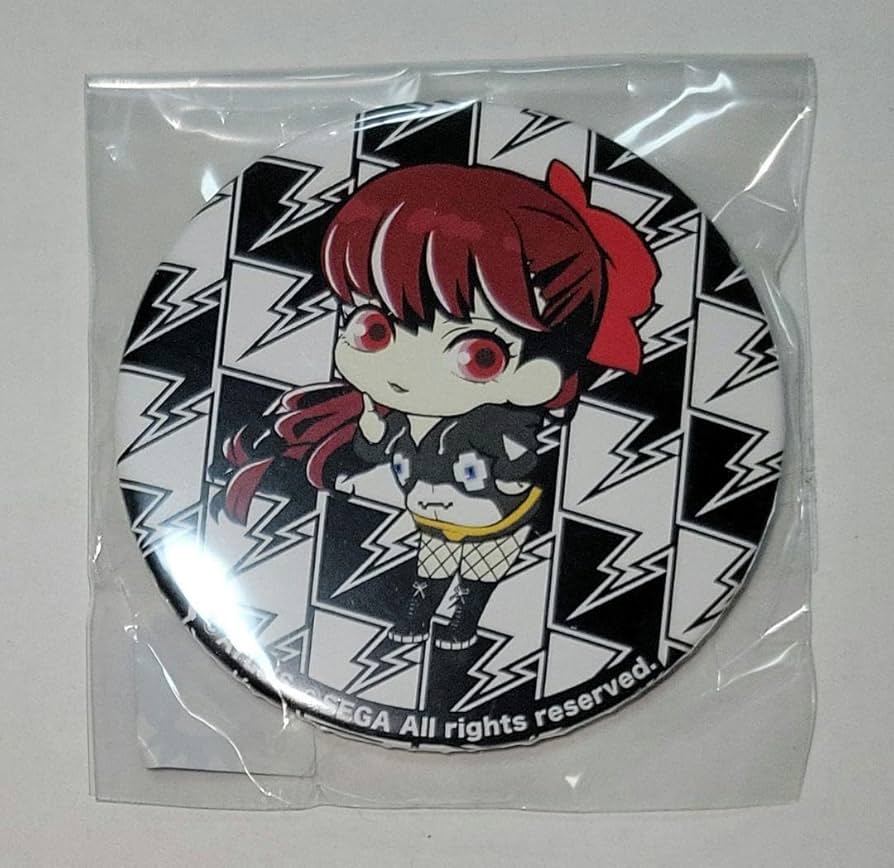 東京ゲームショウ 2019 tgs ペルソナ5 スター缶バッジ 芳澤かすみ 東京