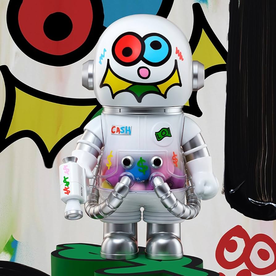 Amazon | POP MART MEGA SPACE MOLLY 400% JON BURGERMAN SPACE CADETS