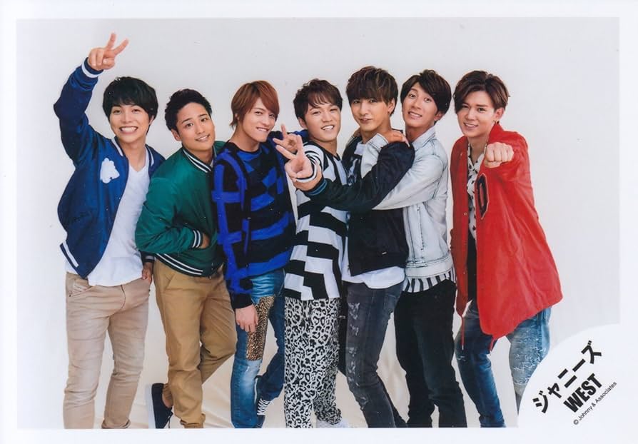 ジャニーズWEST (WEST.) 公式写真 ① ジャニーズWEST WEST . 公式写真