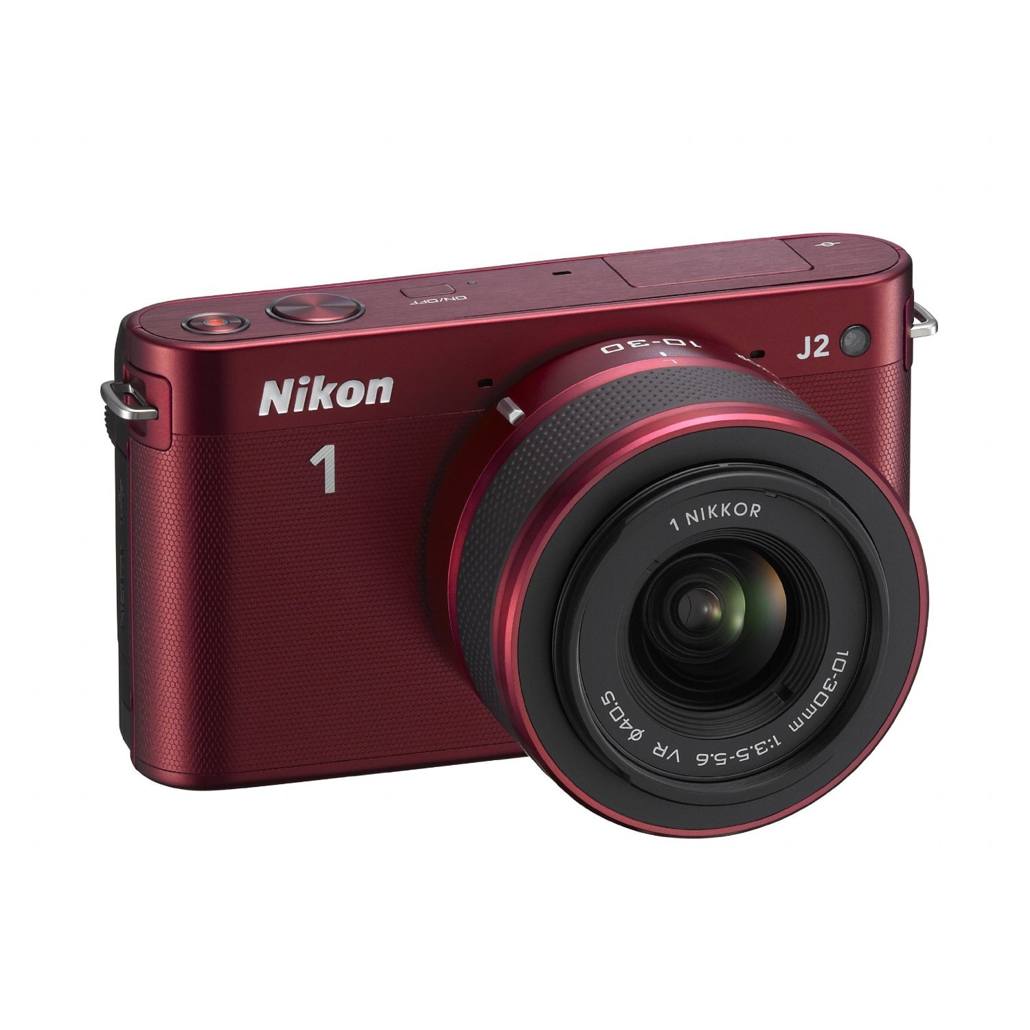 ☆人気色レッド☆ Nikon 1 J2 ミラーレス一眼カメラ Amazon | Nikon