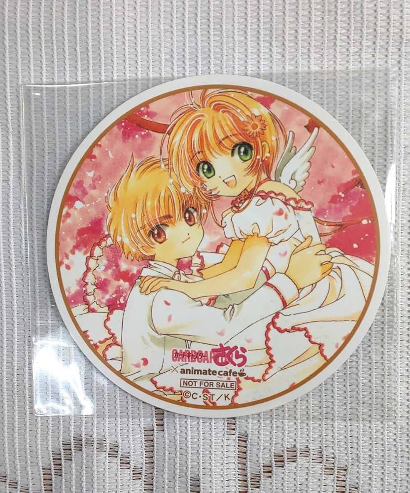 Amazon.co.jp: カードキャプターさくらコースター2枚セットアニメイト