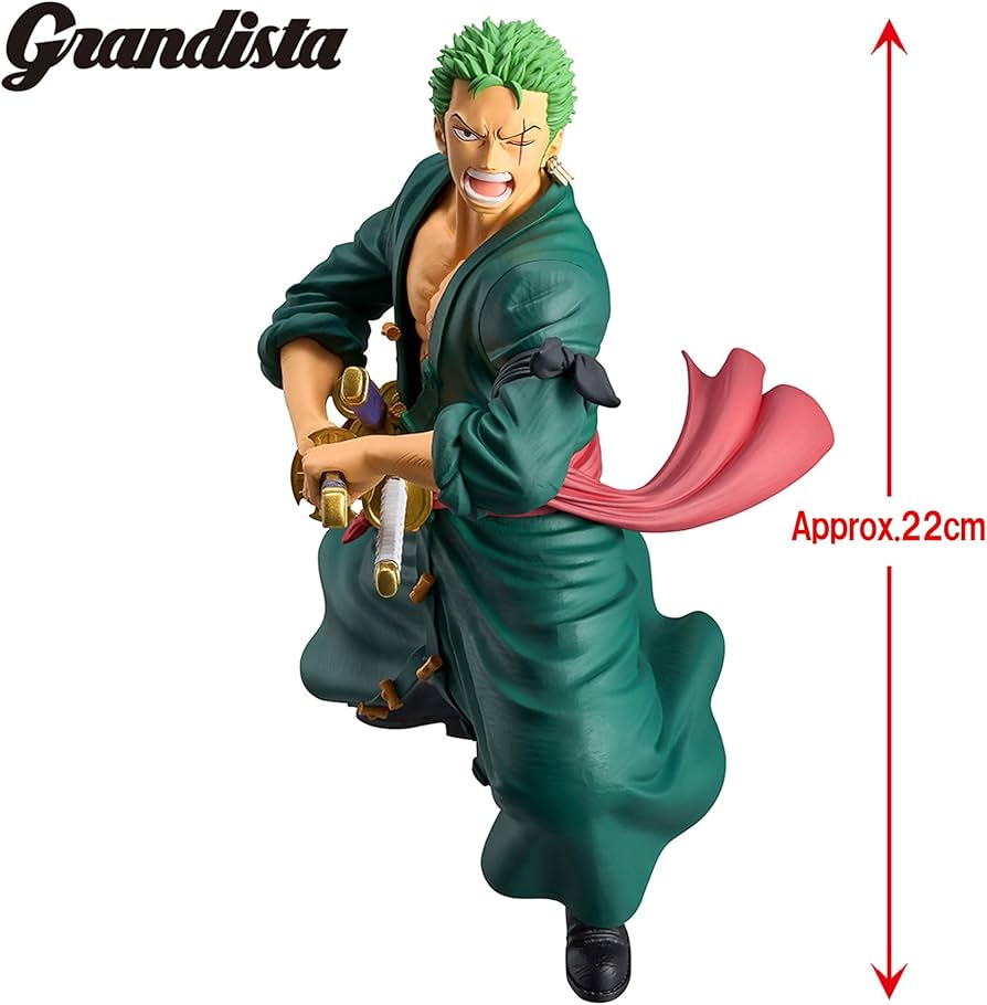 Amazon.co.jp: BANPRESTO ONE PIECE GRANDISTA - ロロノア・ゾロ