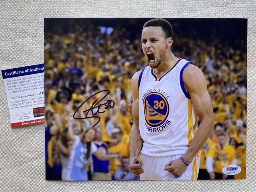 ステフィン・カリーStephen Curry／直筆サインカード